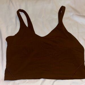 Women's Brown Lululemon Top